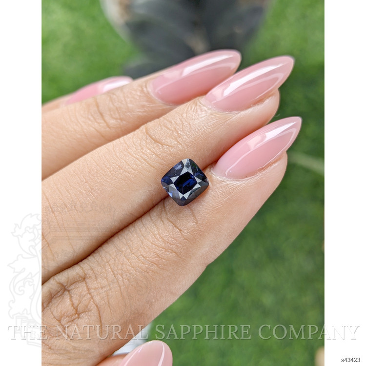 2.06 Ct. Blue Sapphire from Ceylon (Sri Lanka)