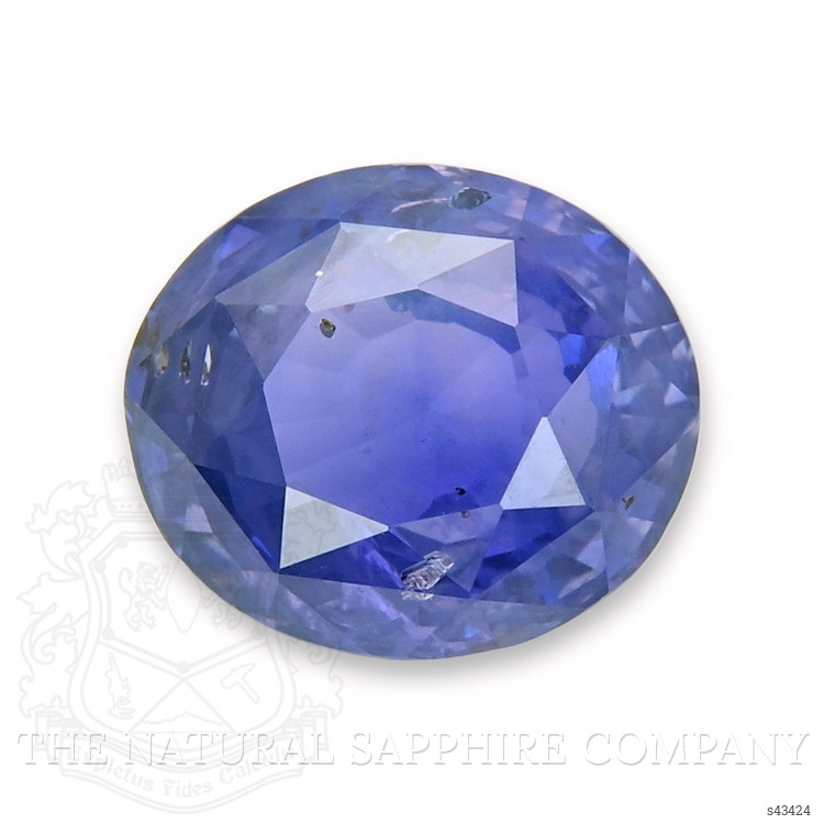 2.09 Ct. Purplish Blue Sapphire from Ceylon (Sri Lanka)