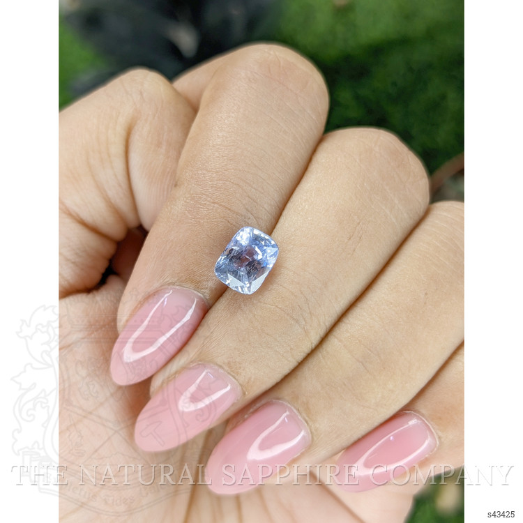 2.07 Ct. Blue Sapphire from Ceylon (Sri Lanka)