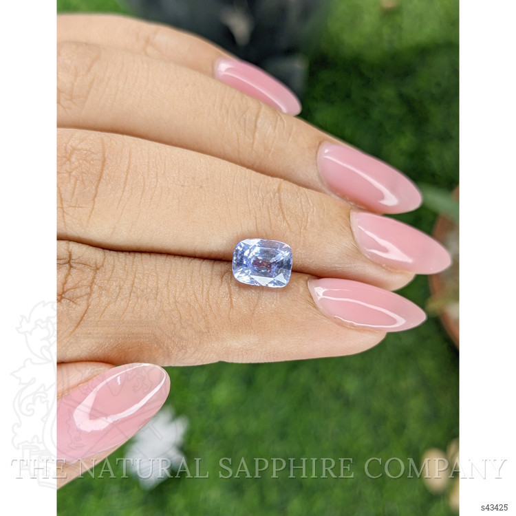 2.07 Ct. Blue Sapphire from Ceylon (Sri Lanka)