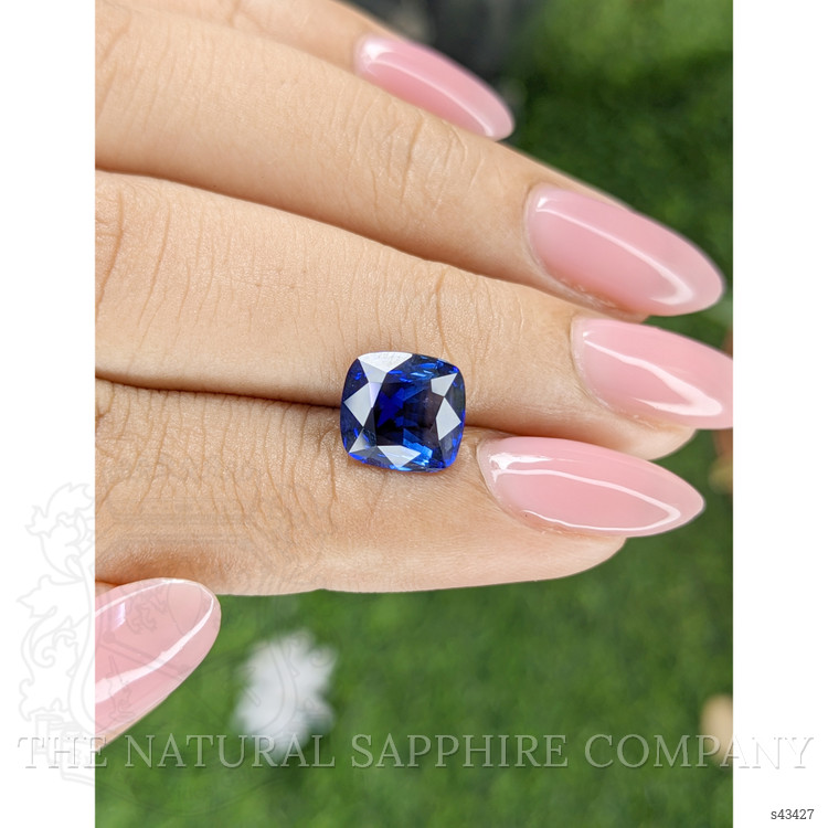 3.11 Ct. Blue Sapphire from Ceylon (Sri Lanka)