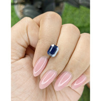 2.54 Ct. Blue Sapphire from Ceylon (Sri Lanka) Life Style