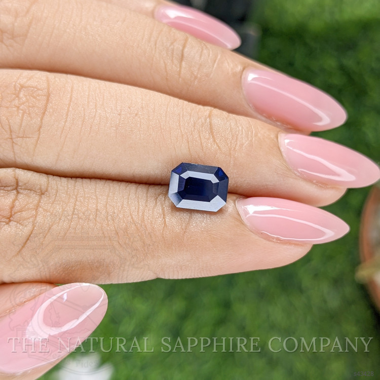 2.54 Ct. Blue Sapphire from Ceylon (Sri Lanka)