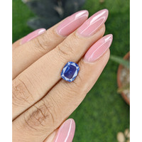 2.04 Ct. Blue Sapphire from Ceylon (Sri Lanka) Life Style