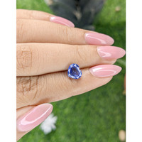 2.02 Ct. Blue Sapphire from Ceylon (Sri Lanka) Life Style