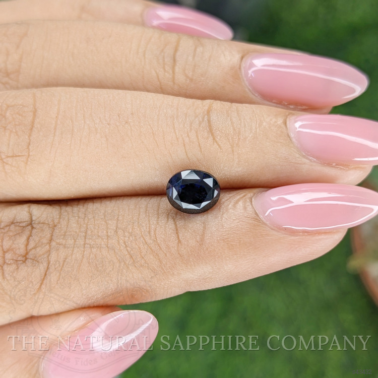 2.03 Ct. Blue Sapphire from Ceylon (Sri Lanka)