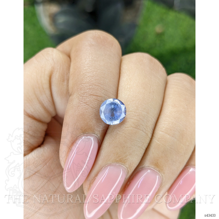 2.12 Ct. Blue Sapphire from Ceylon (Sri Lanka)