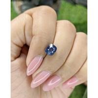 2.06 Ct. Blue Sapphire from Ceylon (Sri Lanka) Life Style