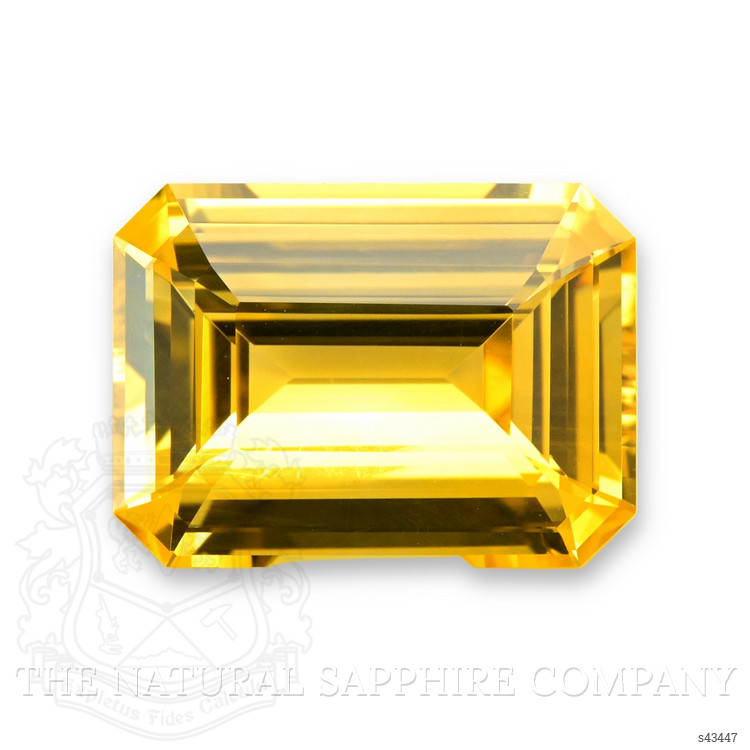 5.39 Ct. Yellow Sapphire from Ceylon (Sri Lanka)
