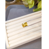 5.39 Ct. Yellow Sapphire from Ceylon (Sri Lanka) Life Style
