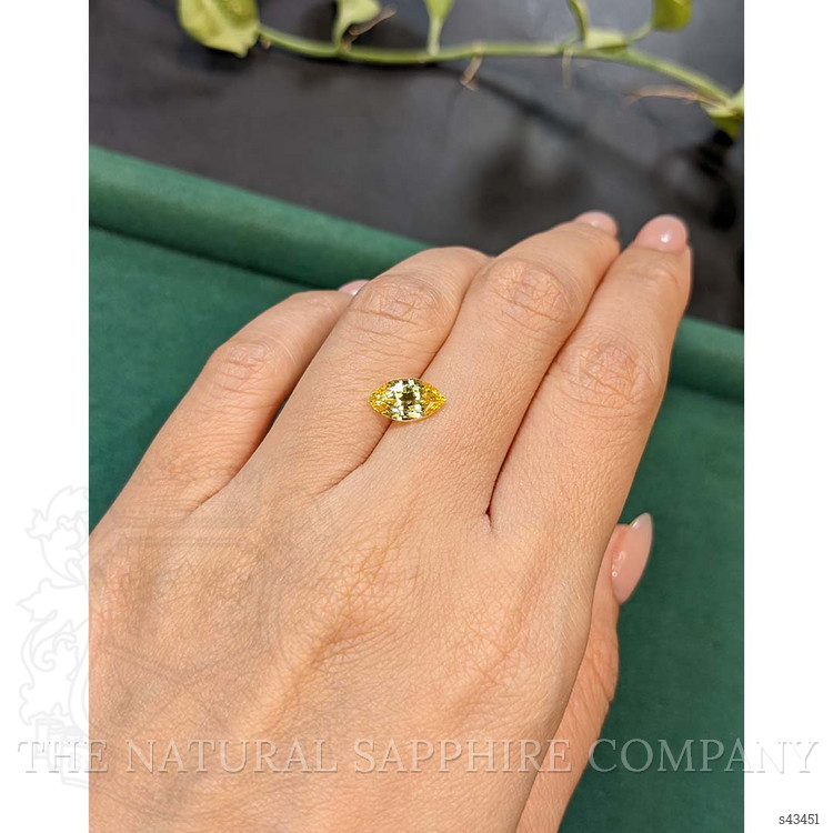 2.05 Ct. Yellow Sapphire from Madagascar