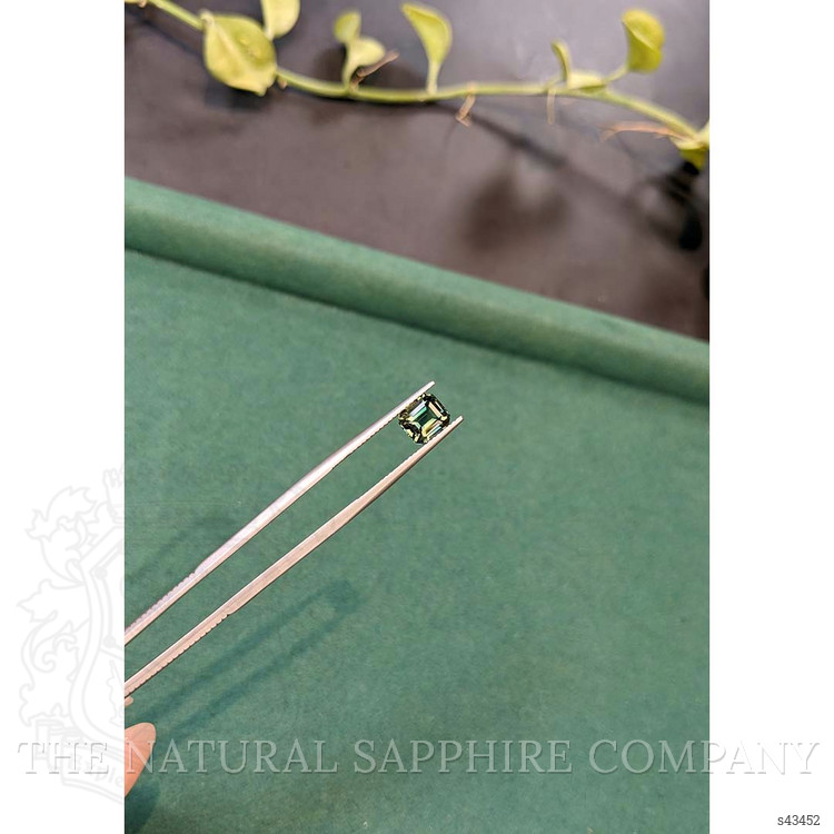 2.05 Ct. Bluish Green Sapphire from Madagascar