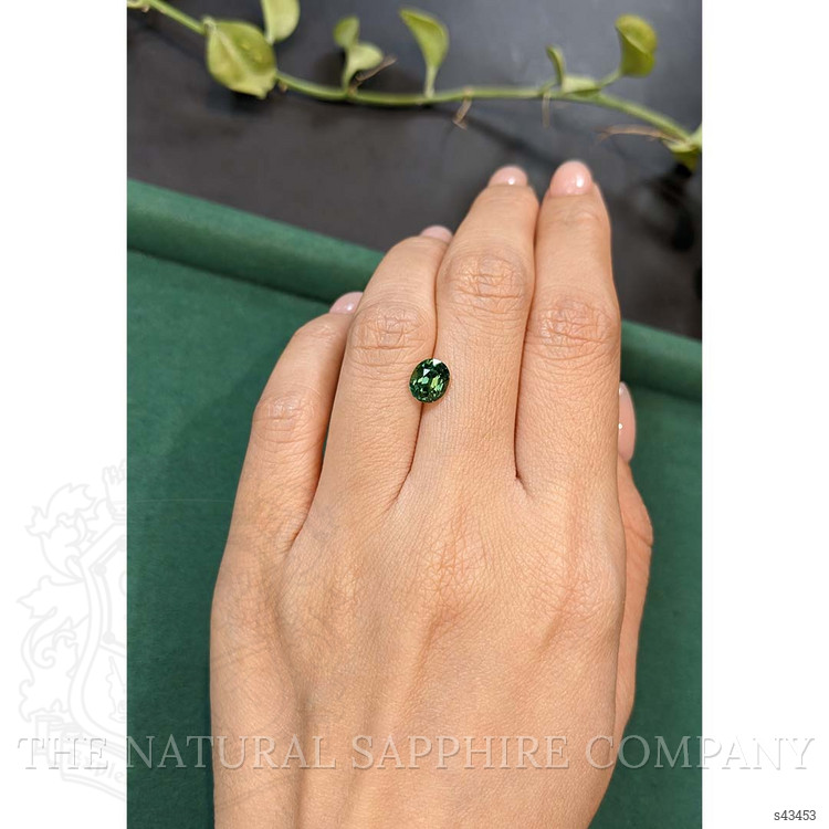 2.06 Ct. Green Sapphire from Madagascar