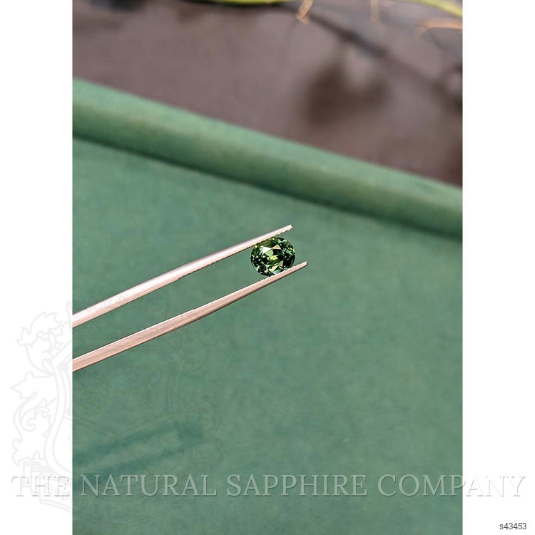 2.06 Ct. Green Sapphire from Madagascar