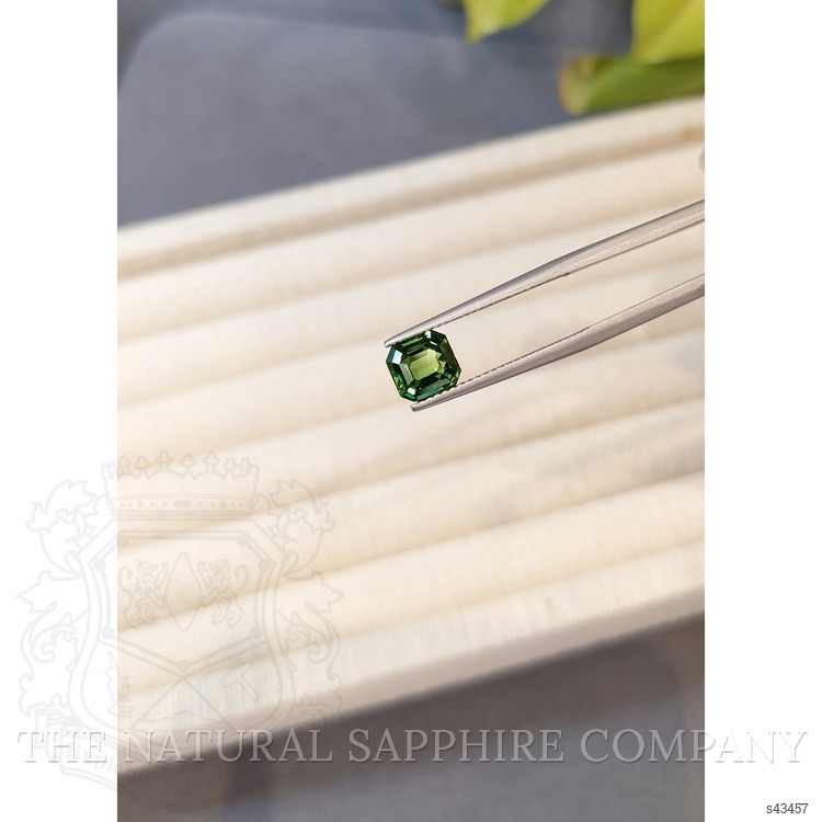 2.09 Ct. Bluish Green Sapphire from Madagascar