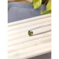 2.09 Ct. Yellowish Green Sapphire from Madagascar Life Style