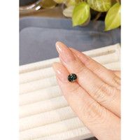 1.70 Ct. Bluish Green Sapphire from Madagascar Life Style