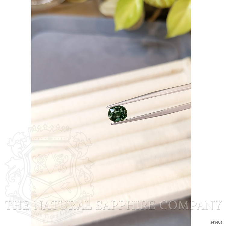 1.70 Ct. Bluish Green Sapphire from Madagascar