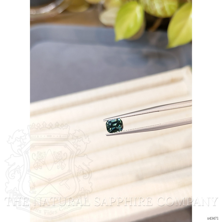 1.08 Ct. Greenish Blue Sapphire from Madagascar