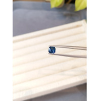 1.06 Ct. Greenish Blue Sapphire from Madagascar Life Style