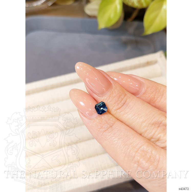 1.06 Ct. Greenish Blue Sapphire from Madagascar