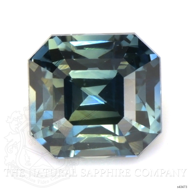 1.55 Ct. Greenish Blue Sapphire from Madagascar