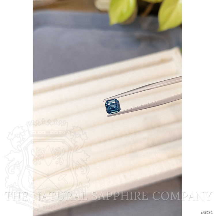 1.04 Ct. Greenish Blue Sapphire from Madagascar