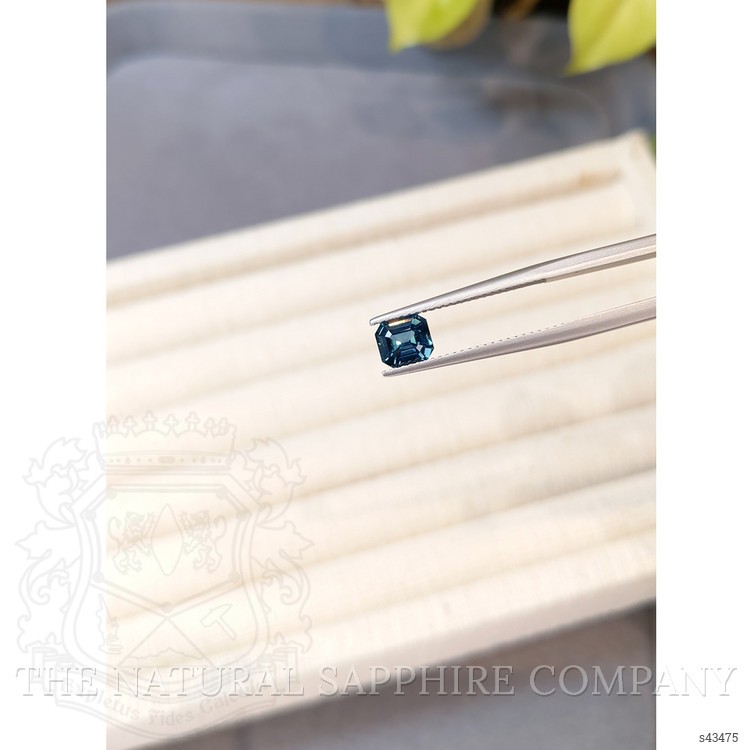 1.12 Ct. Greenish Blue Sapphire from Madagascar