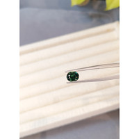 1.55 Ct. Bluish Green Sapphire from Madagascar Life Style
