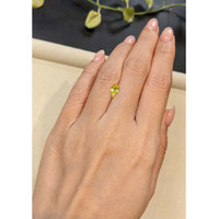 1.08 Ct. Yellow Sapphire from Madagascar Life Style
