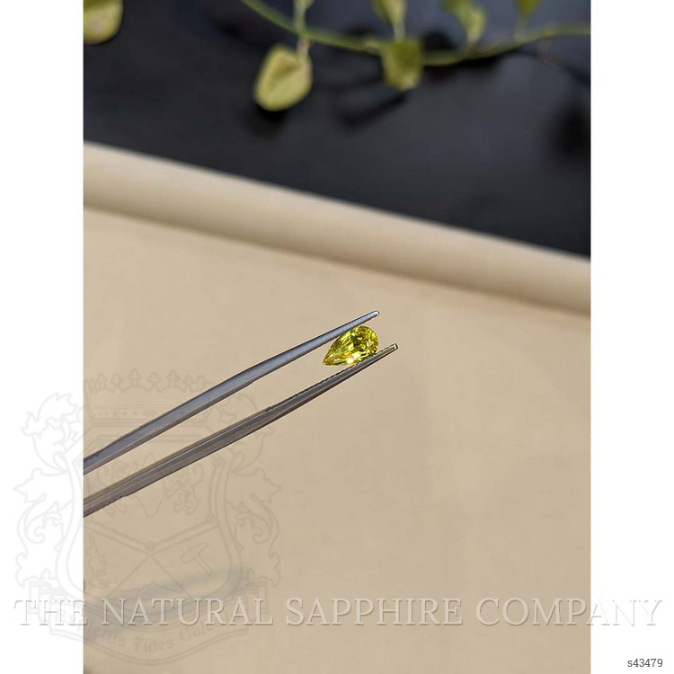 1.08 Ct. Yellow Sapphire from Madagascar