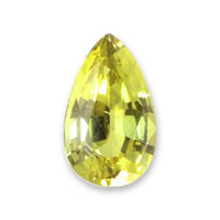 1.04 Ct. Greenish Yellow Sapphire from Madagascar Video