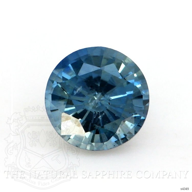 0.40 Ct. Greenish Blue Sapphire from Ceylon (Sri Lanka)