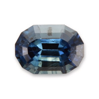 0.90 Ct. Greenish Blue Sapphire from Madagascar Video