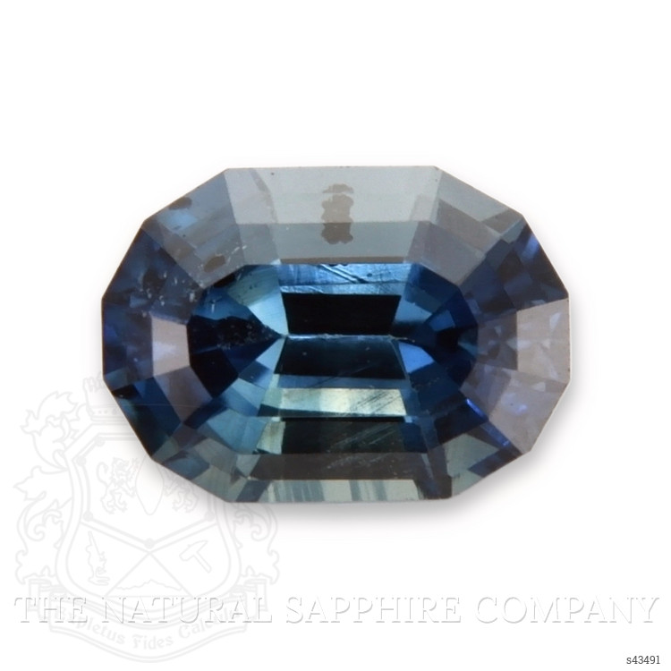 0.90 Ct. Greenish Blue Sapphire from Madagascar