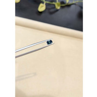 0.90 Ct. Greenish Blue Sapphire from Madagascar Life Style