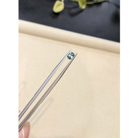 0.78 Ct. Greenish Blue Sapphire from Madagascar Life Style