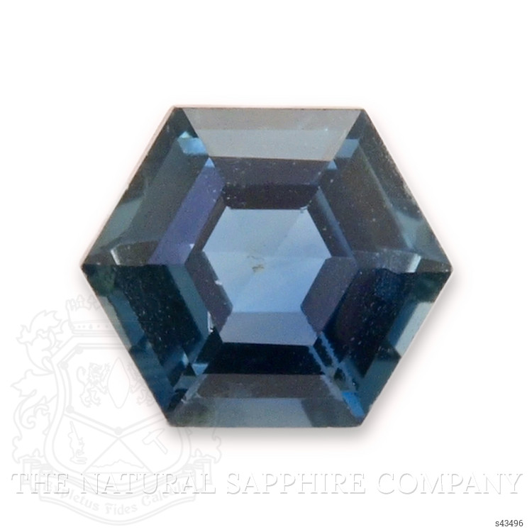 0.72 Ct. Greenish Blue Sapphire from Madagascar