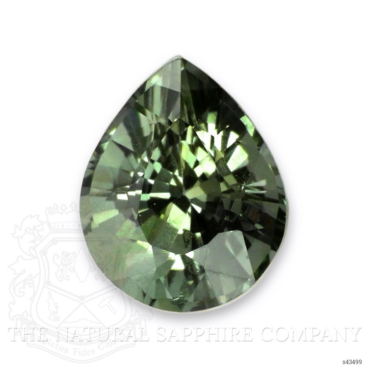0.82 Ct. Green Sapphire from Madagascar