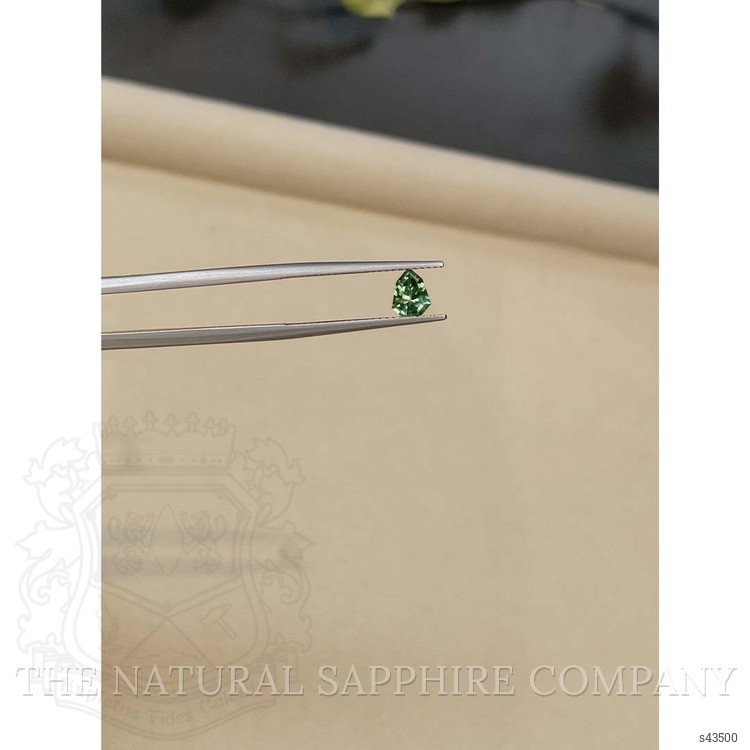 0.56 Ct. Green Sapphire from Madagascar