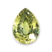 0.99 Ct. Greenish Yellow Sapphire from Madagascar Video