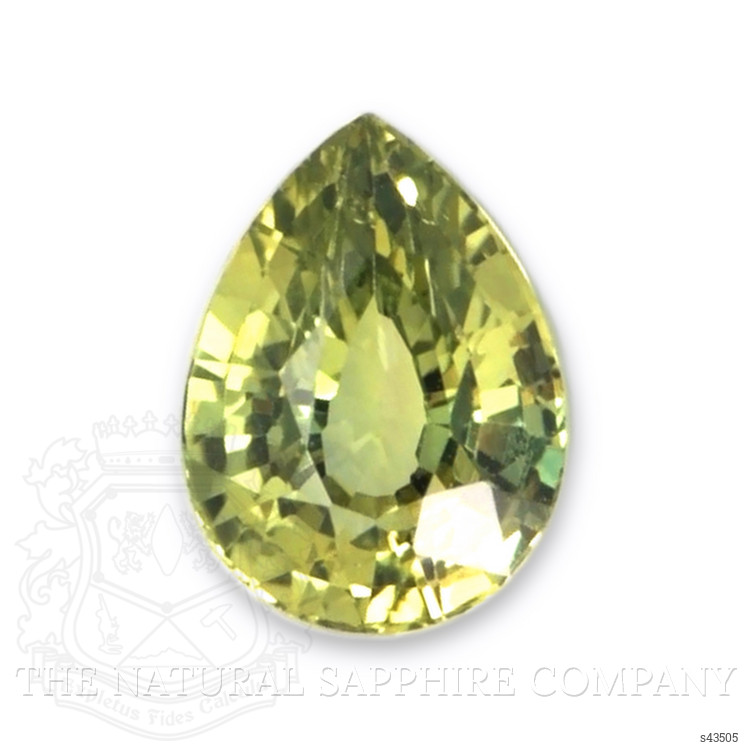 0.99 Ct. Greenish Yellow Sapphire from Madagascar