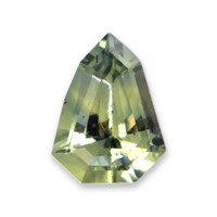 0.69 Ct. Yellowish Green Sapphire from Madagascar Video