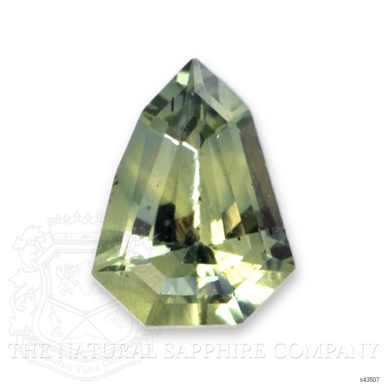 0.69 Ct. Yellowish Green Sapphire from Madagascar