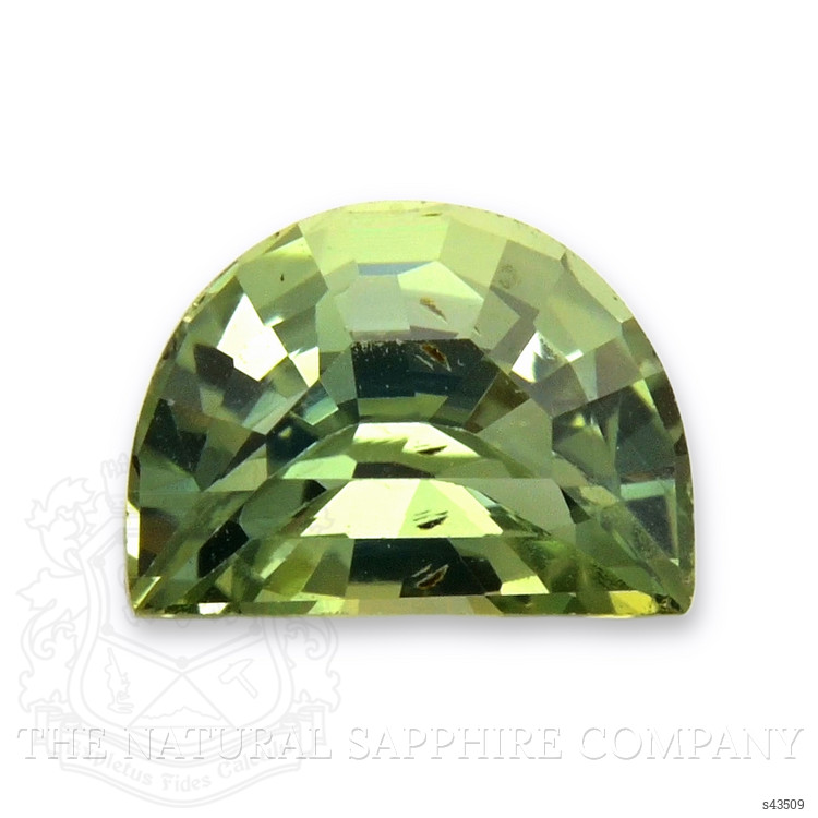 0.74 Ct. Yellowish Green Sapphire from Madagascar