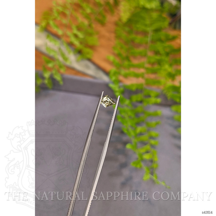 0.64 Ct. Yellowish Brown Sapphire from Madagascar