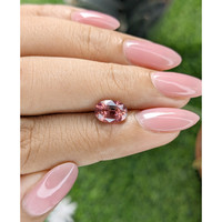 2.04 Ct. Reddish Pink Sapphire from Madagascar Life Style