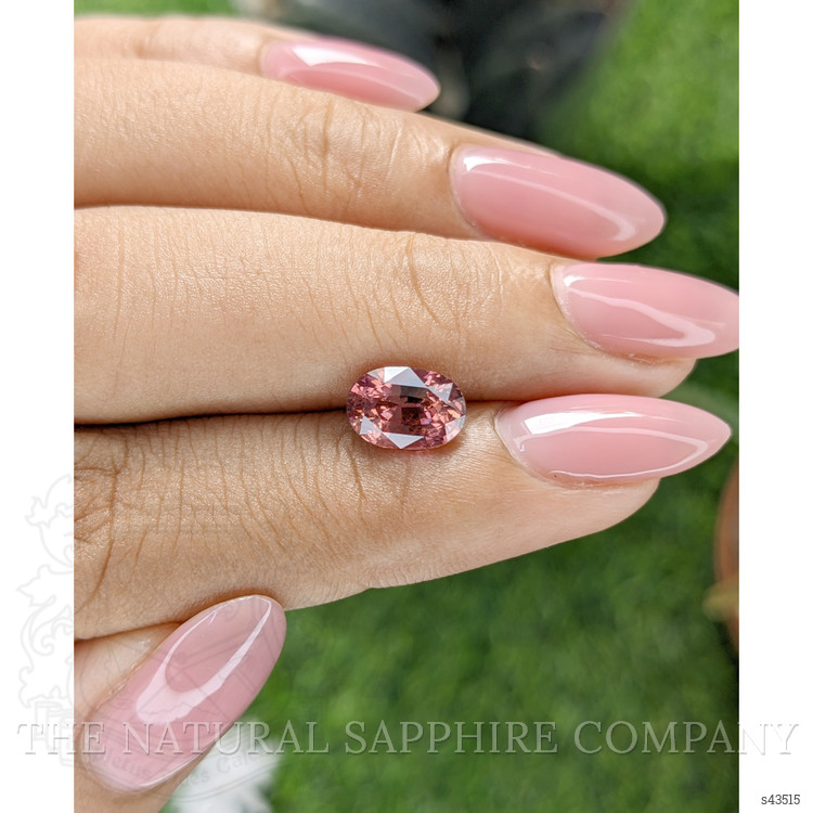 2.04 Ct. Reddish Pink Sapphire from Madagascar