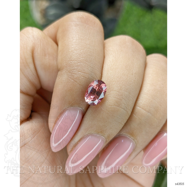 2.04 Ct. Reddish Pink Sapphire from Madagascar
