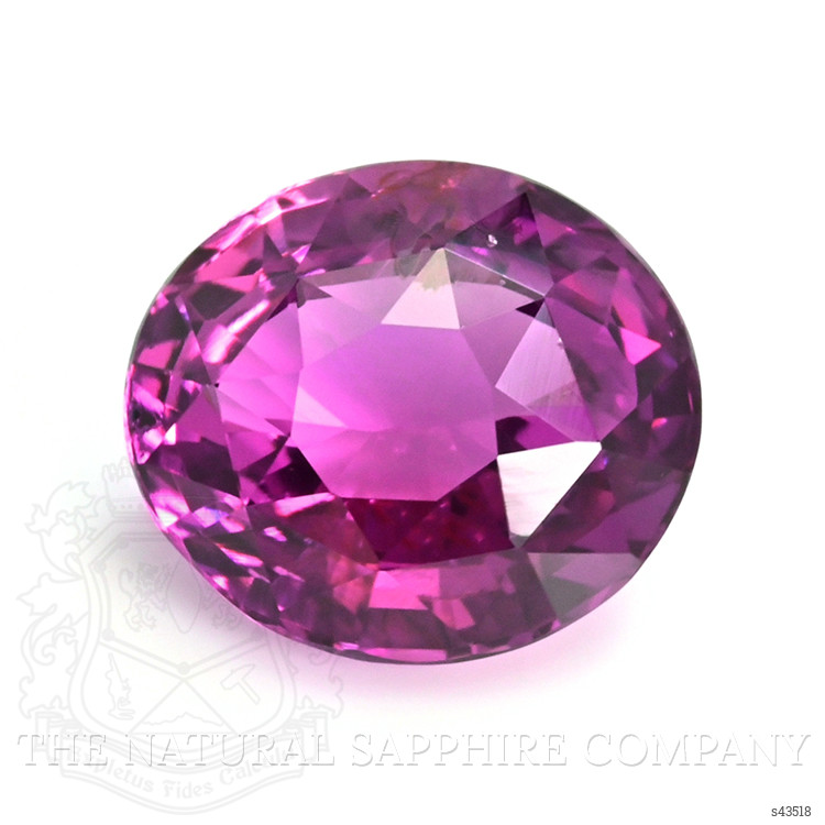 2.07 Ct. Purplish Pink Sapphire from Ceylon (Sri Lanka)